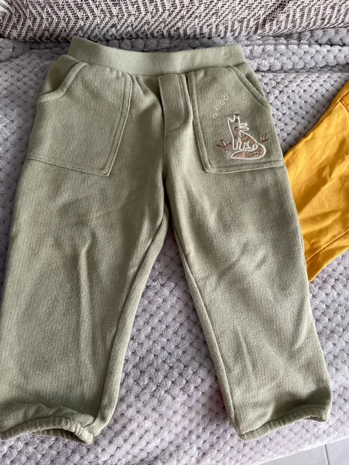 2 pantalons du pareil au même 36 mois - photo numéro 4