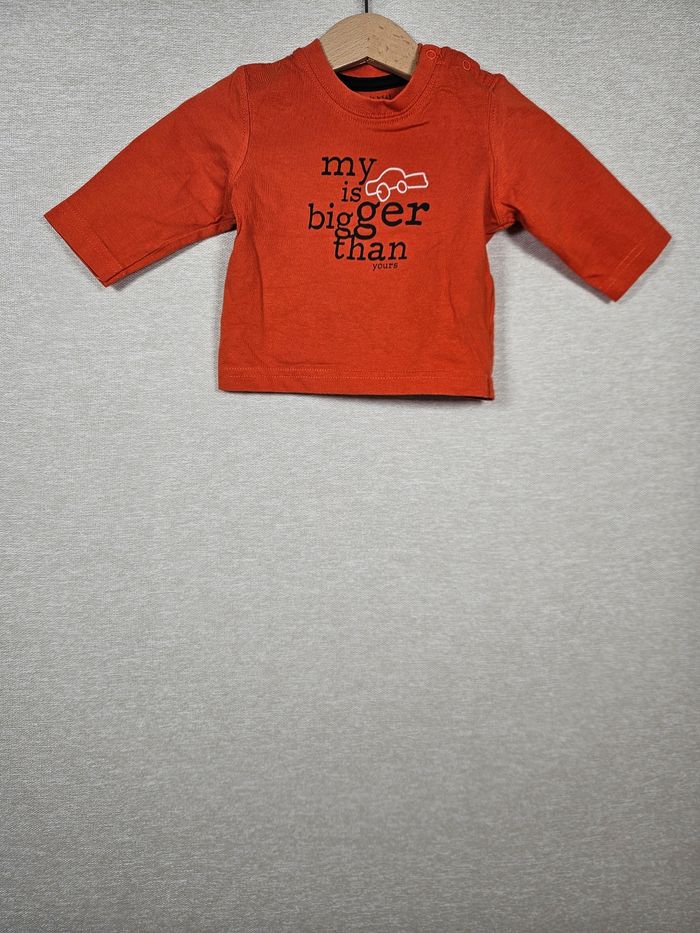 T-shirt manche longue grain de blé 3 mois