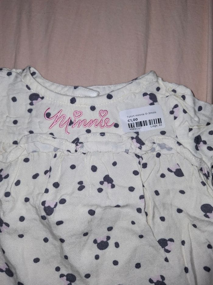Tshirt minnie - photo numéro 2