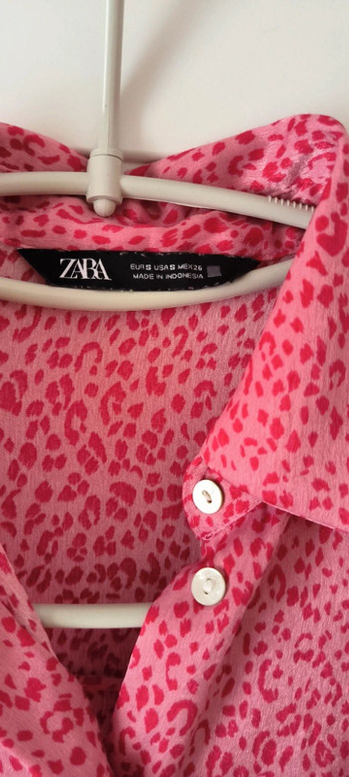 Chemise très fluide zara over size parfait état - photo numéro 7