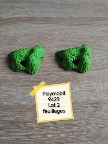 Playmobil 9429 lot 2 feuillages