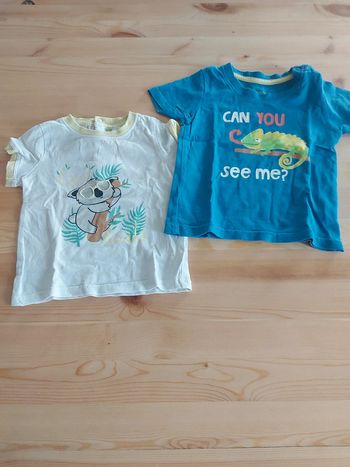 Tee shirt manche courte 6 mois