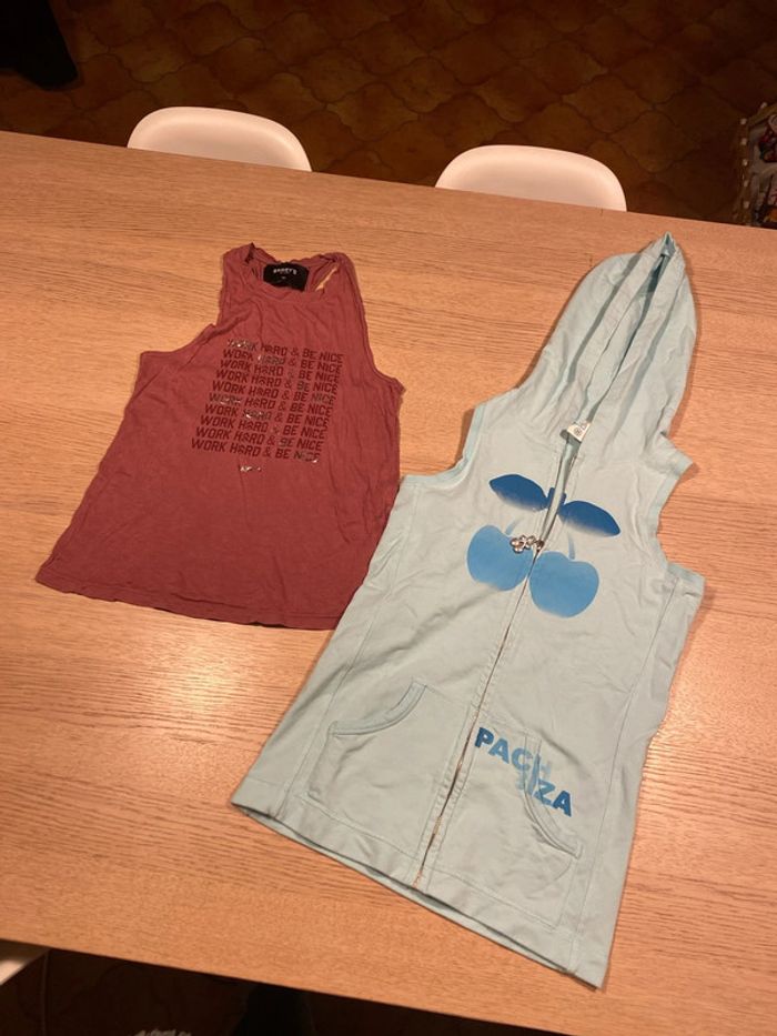 Sweat et débardeur été XS