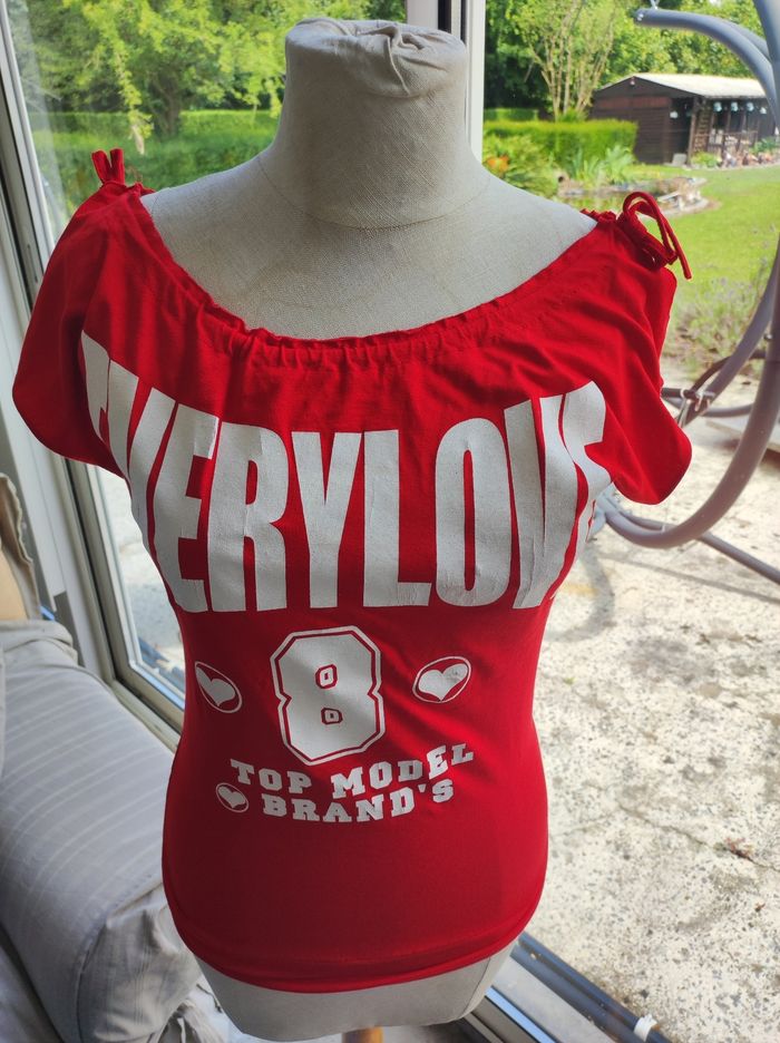 T-shirt rouge Taille 38