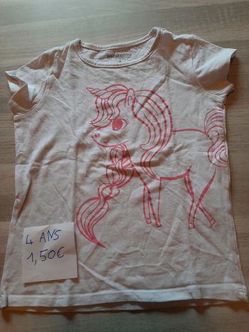 T-shirt 4ans