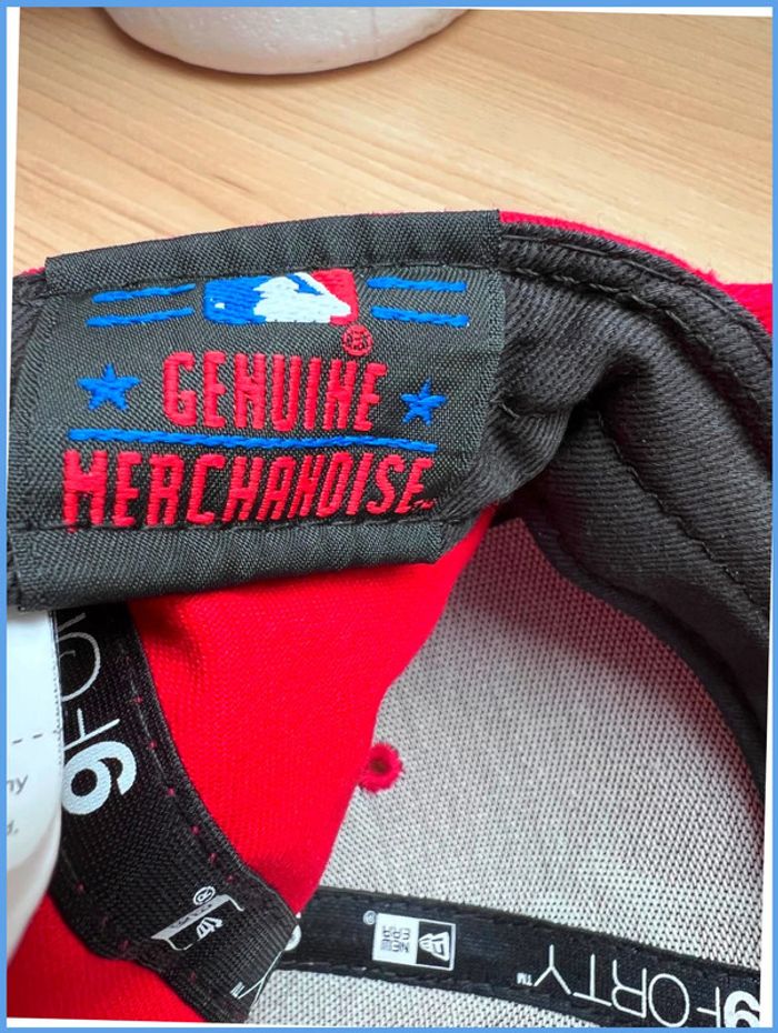 Casquette New Era Rouge avec broderie - photo numéro 11