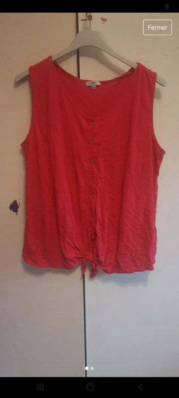 Haut rose taille 5