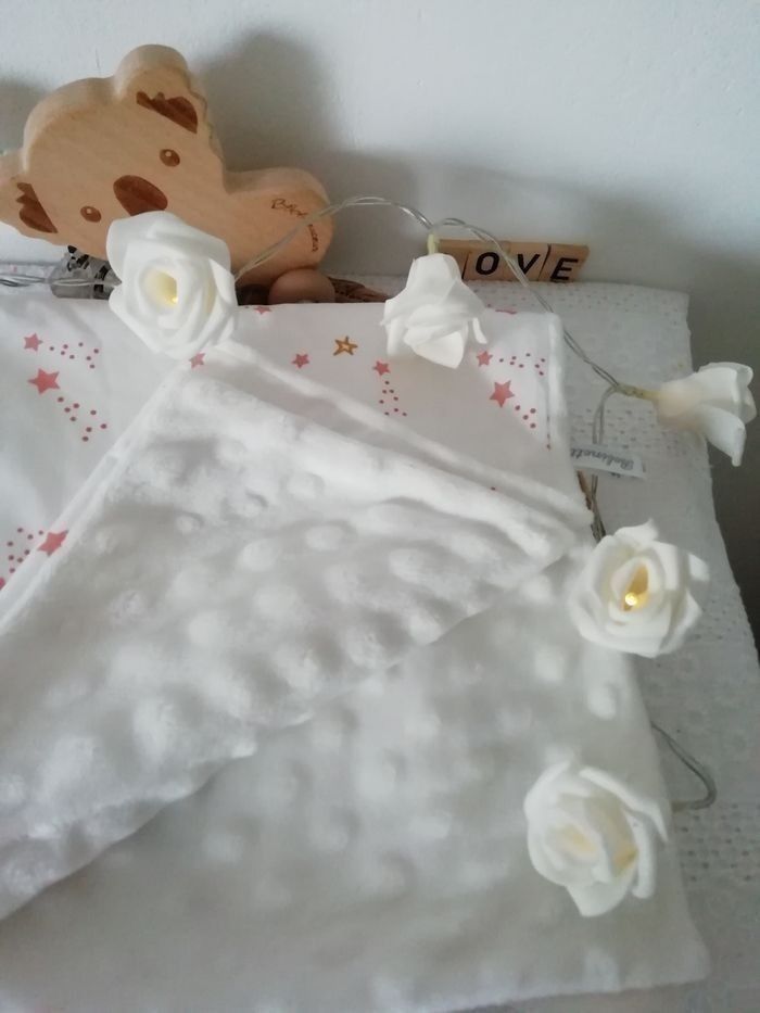Couverture bébé été, plaid - photo numéro 2