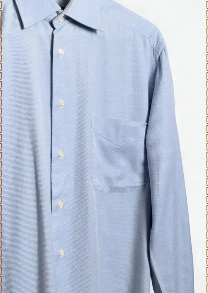 Chemise bleue Brighton Taille M - photo numéro 4