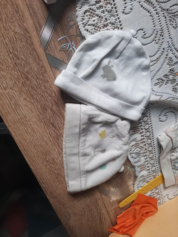 Lot de 2 bonnets
