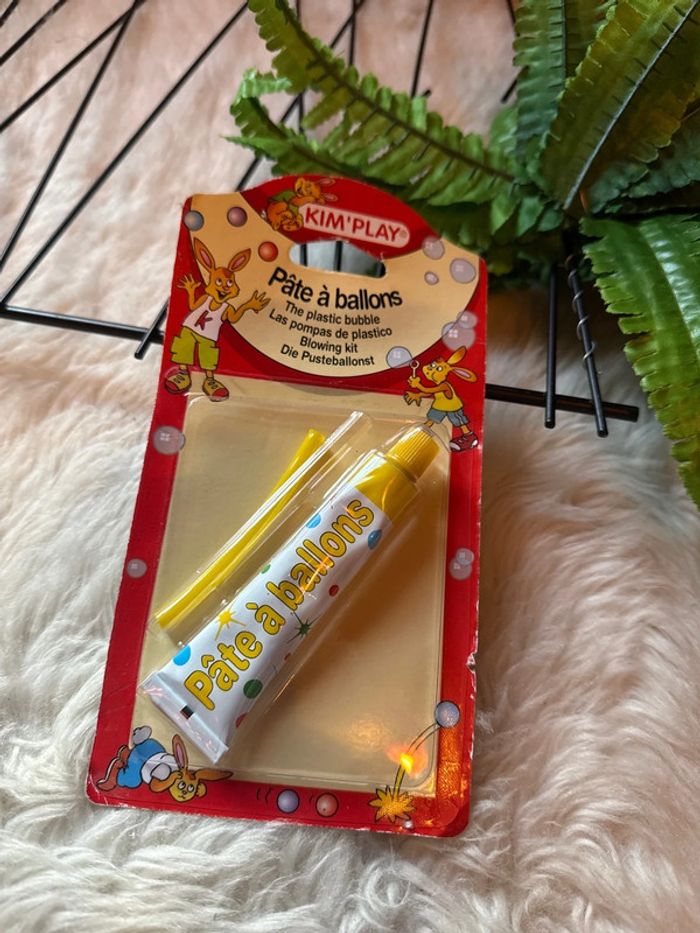 Pâte à ballon jaune - NEUF