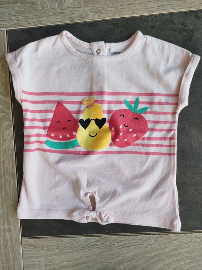 Tee shirt bébé fille 23 mois