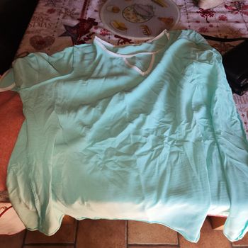Tea shirt turquoise 