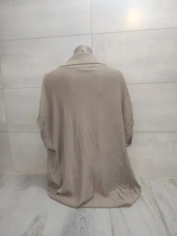 Cute beige long cardigan - Via Appi Due - size 4XL