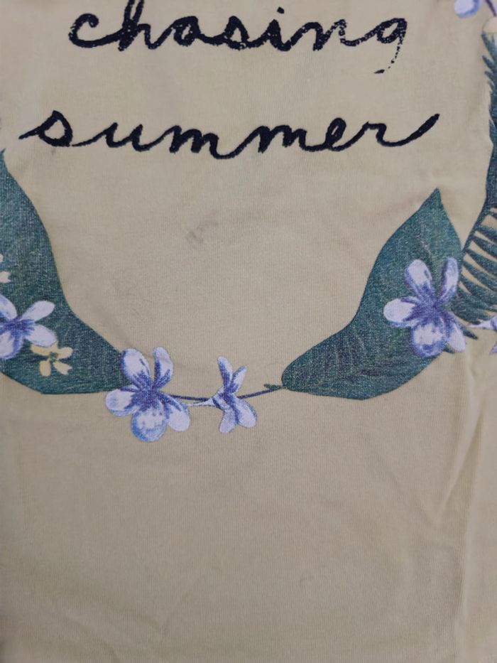 Lot de 2 t shirts débardeur 6 ans fille été - photo numéro 3