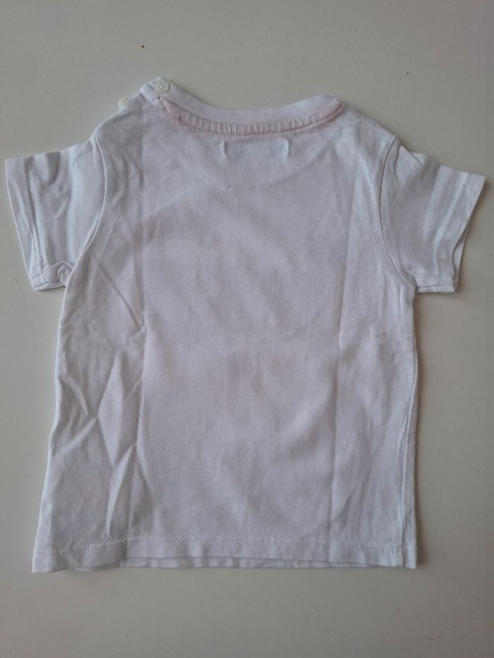 Lot de 2 T-shirt Obaïbi taille 6 mois - photo numéro 4