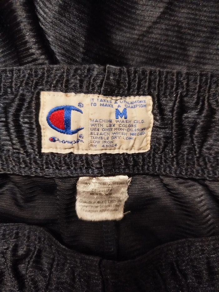 Short basketball vintage bleu - Champion - M - photo numéro 3