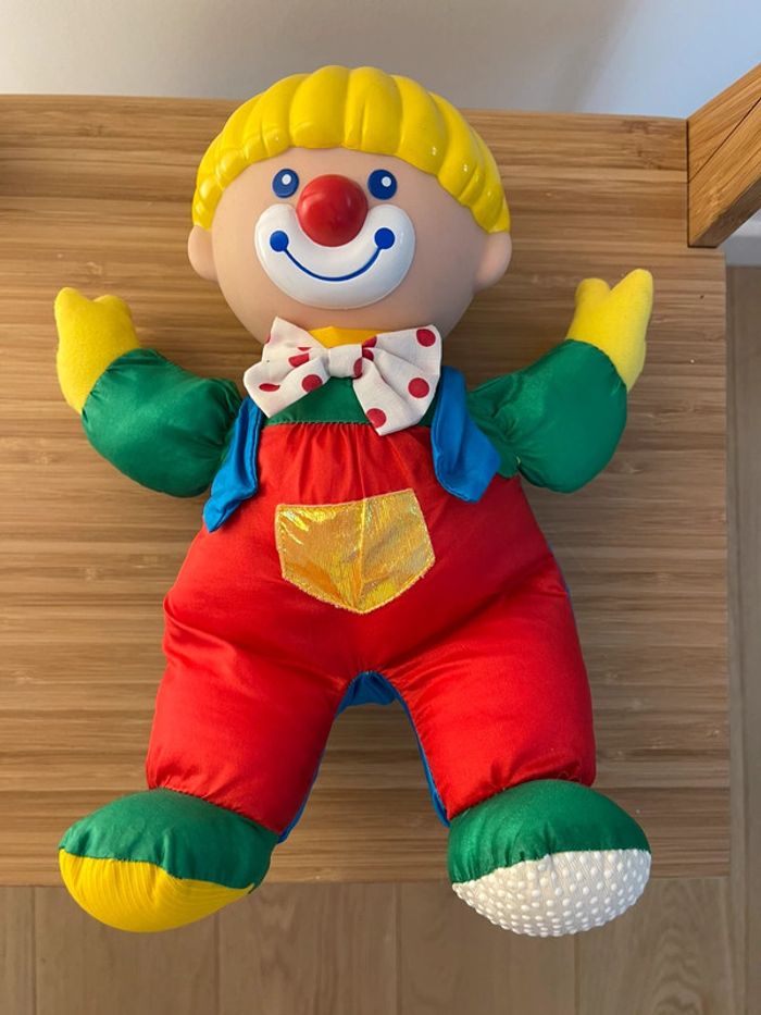peluche clown pirouette