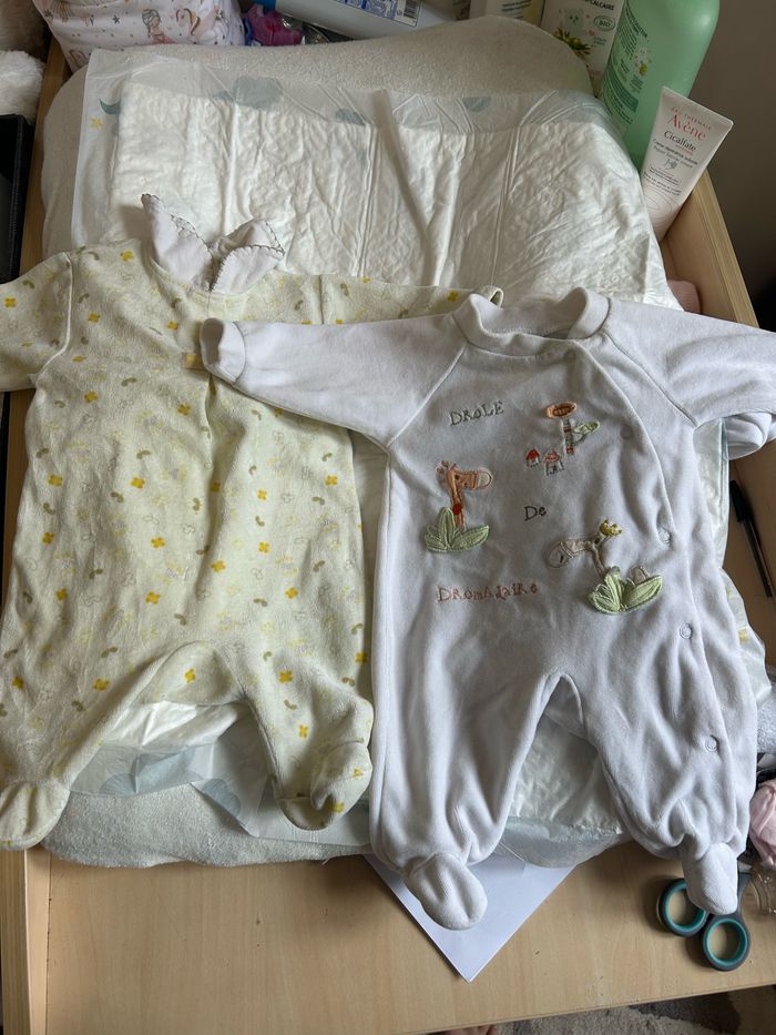 Lot pyjama 1 mois