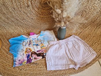 Pyjama été princesse fille disney 5 ans