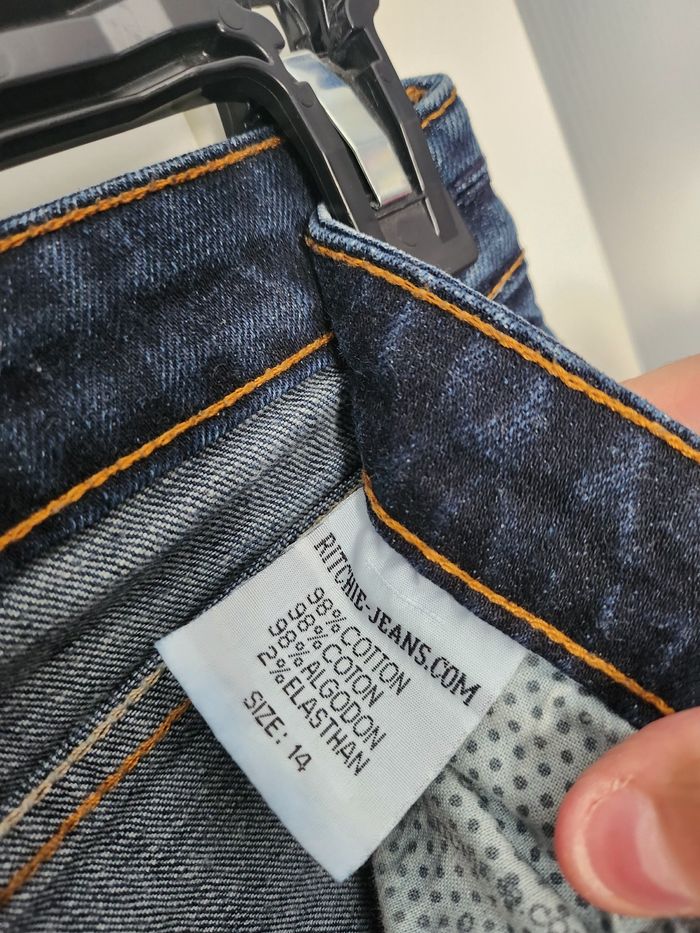 Jeans garçon taille 14ans - photo numéro 7