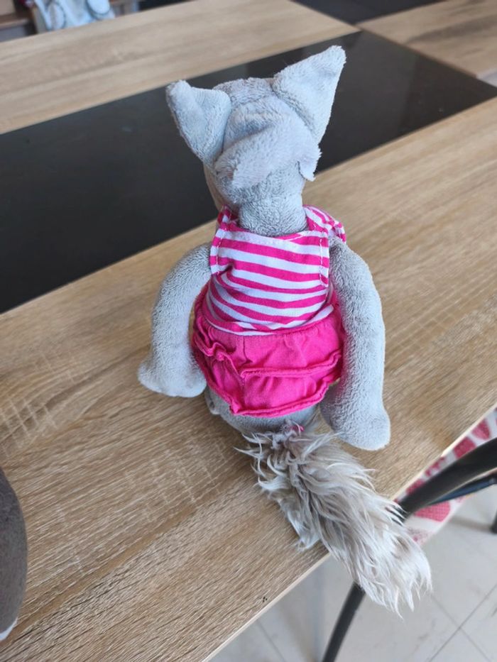 Peluches loup fille et garçon - photo numéro 6