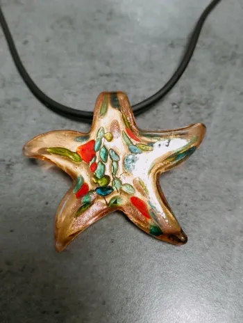Collier en verre