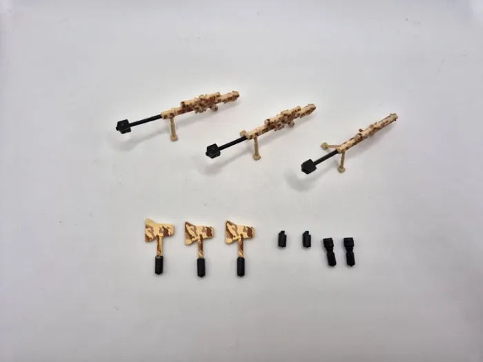 Lot d'armes mitraillette type lego pour militaires star wars comprend 10 pièces - photo numéro 2