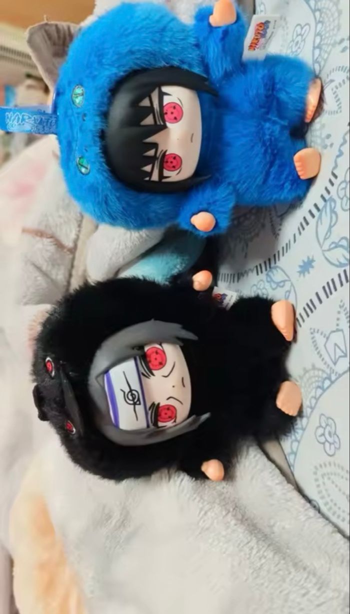 Lot de 2 Labubu Naruto  Neuf