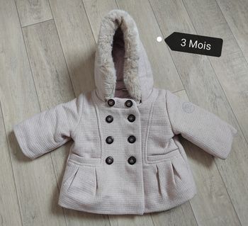 Manteau chaud 3 mois