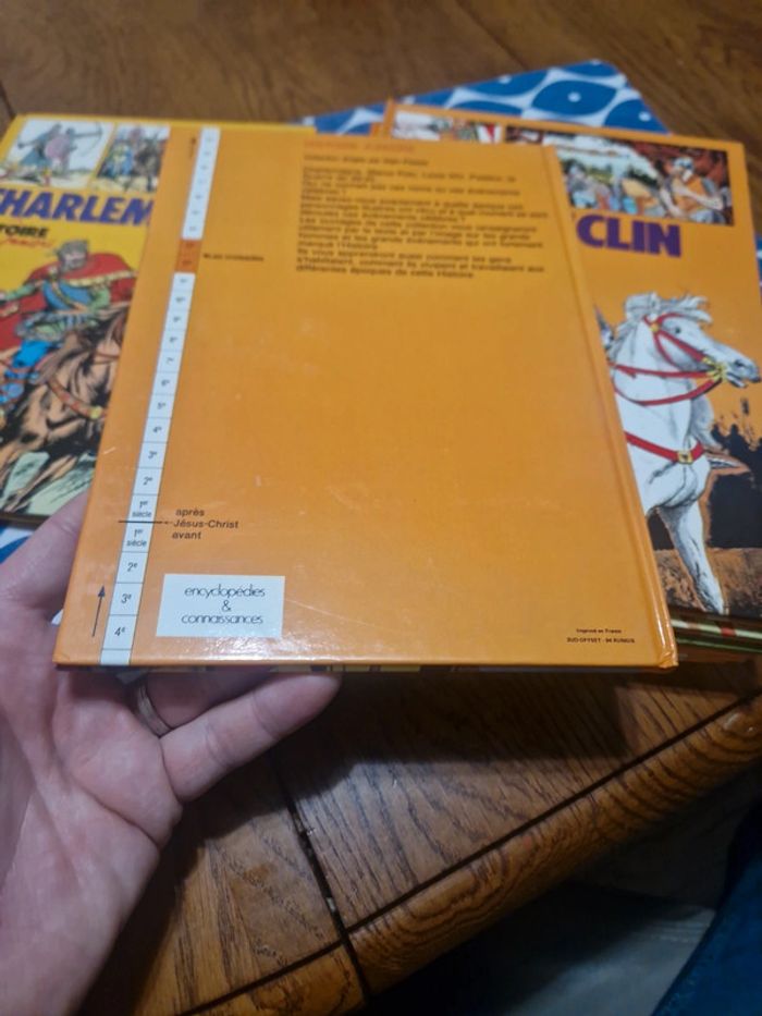 Lot de 8 livres vintage Histoire juniors - photo numéro 5