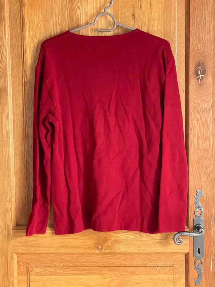 Pull rouge - photo numéro 2