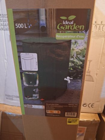 Récupérateur d'eau de pluie 500 litres