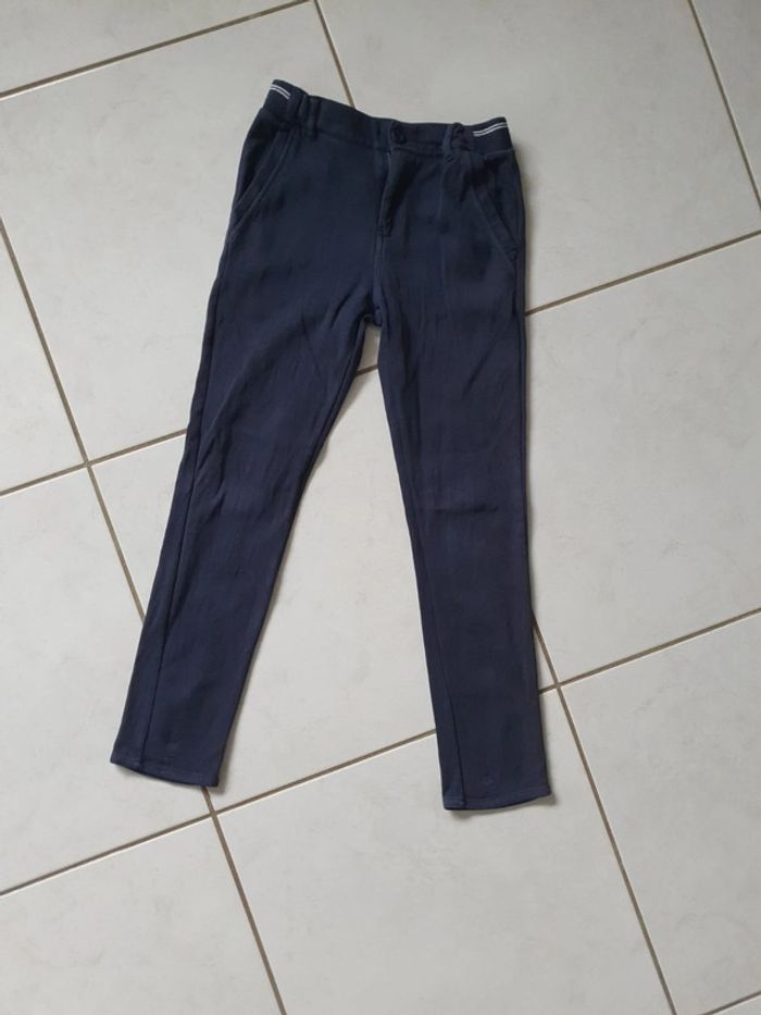 Pantalon garçon Chino slim okaidi 10 ans LYA - photo numéro 2