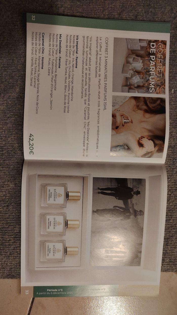 Coffret parfum Marcus Spurway - photo numéro 2