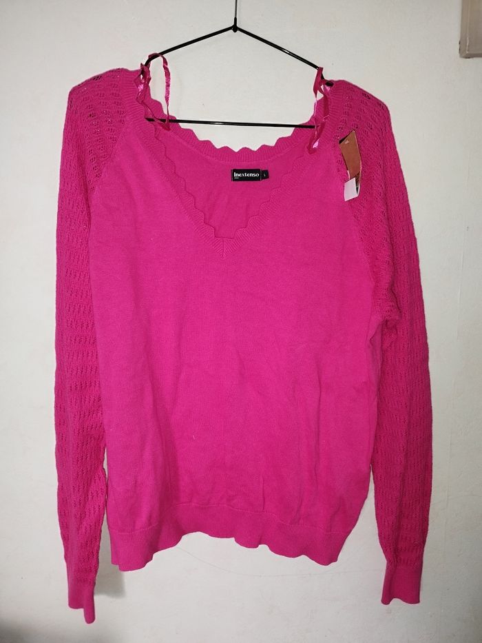 Pull chic rose - photo numéro 4