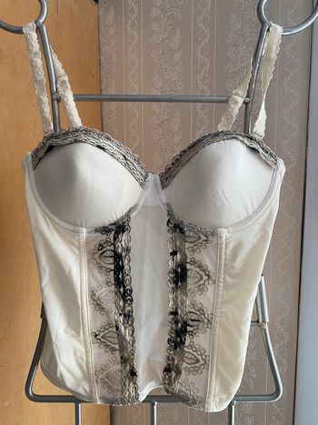 Bustier agrafé
