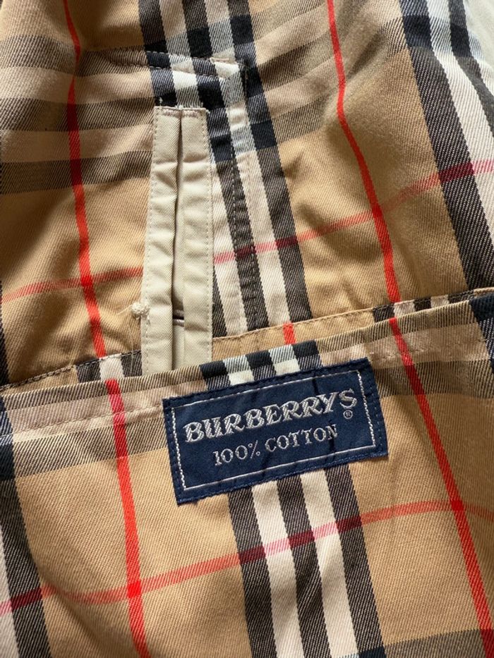 Magnifique Trench / Paletot mi-long Camden Burberry 100% coton - photo numéro 5
