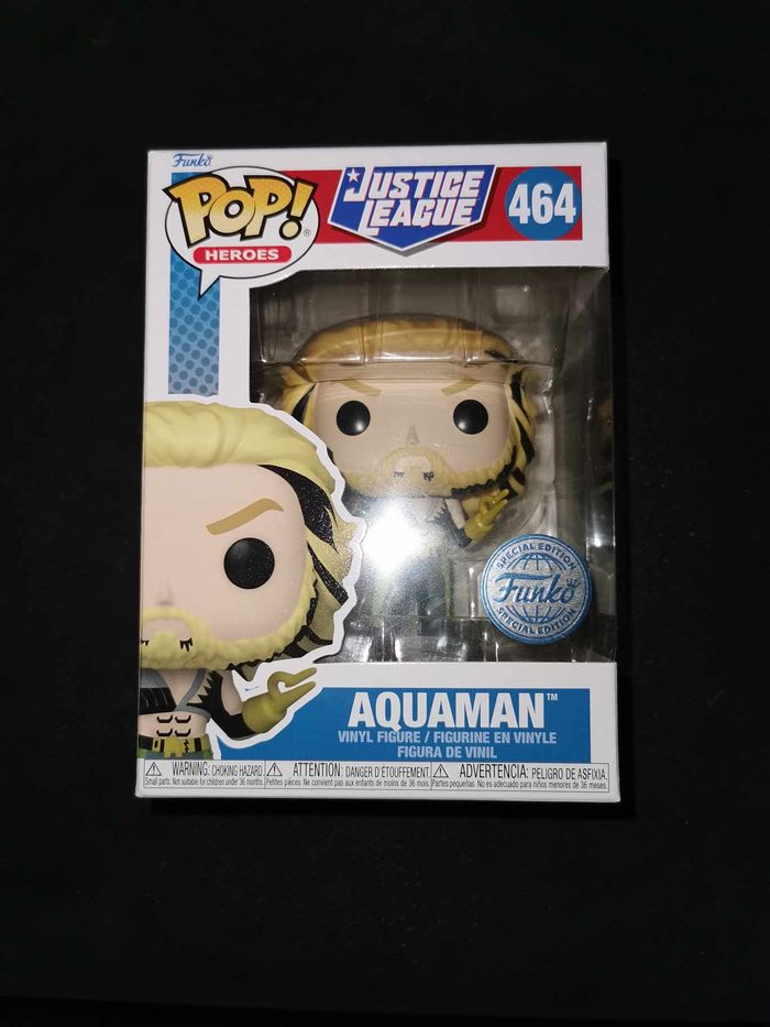 Figurine Funko Pop / Aquaman N°464 / Dc Comics / Funko Spécial édition
