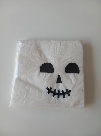Serviettes déco Halloween