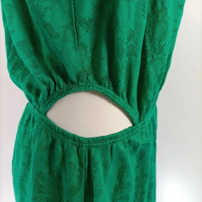 Robe longue verte ajourée dos - CMT Atelier - taille 38 - A128 - photo numéro 8