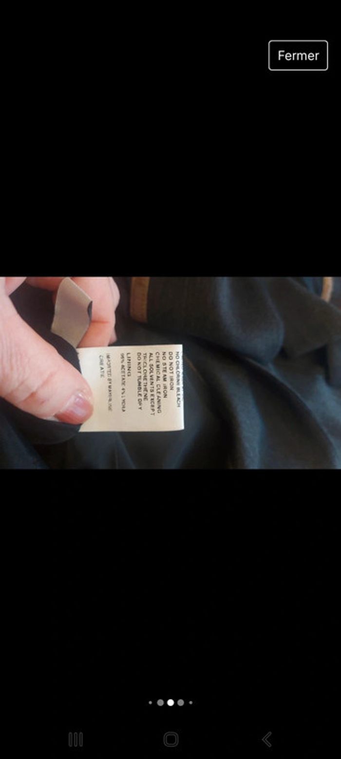 Blazer gris Mayerline fr 38 comme neuf - photo numéro 7