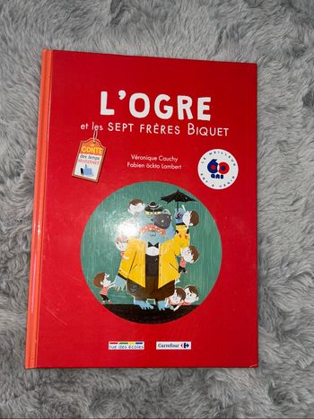 Livre « L’ogre et les 7 frères biquet »