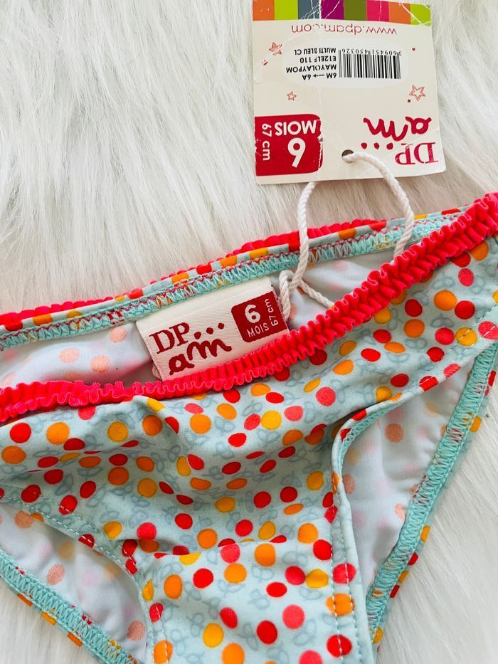 Culotte maillot de bain DPAM 6 mois - photo numéro 2