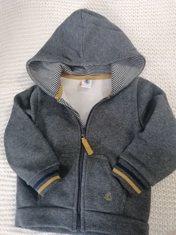 Veste zippée Petit Bateau