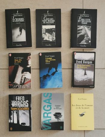 Lot 9 romans de Fred Vargas