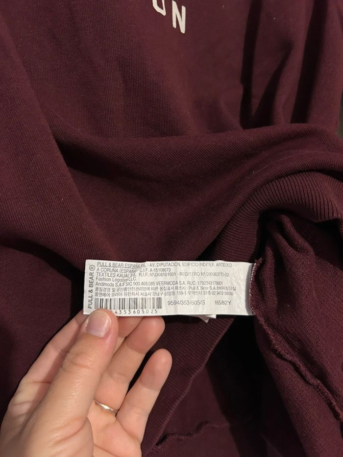 Sweat Pull & Bear taille 36 en parfait état - photo numéro 2