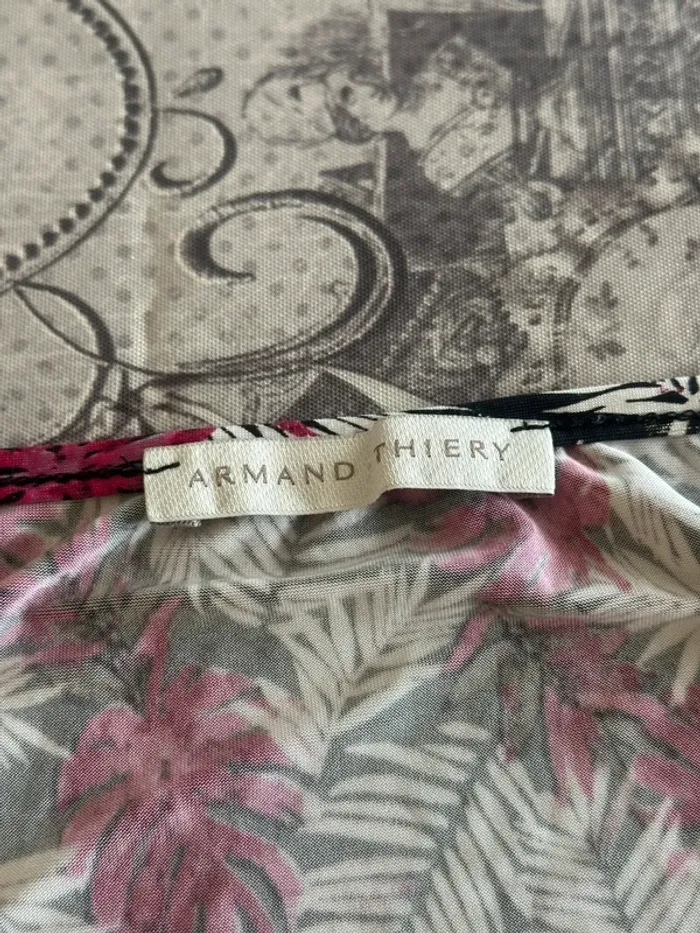 Tee shirt fleur - photo numéro 2