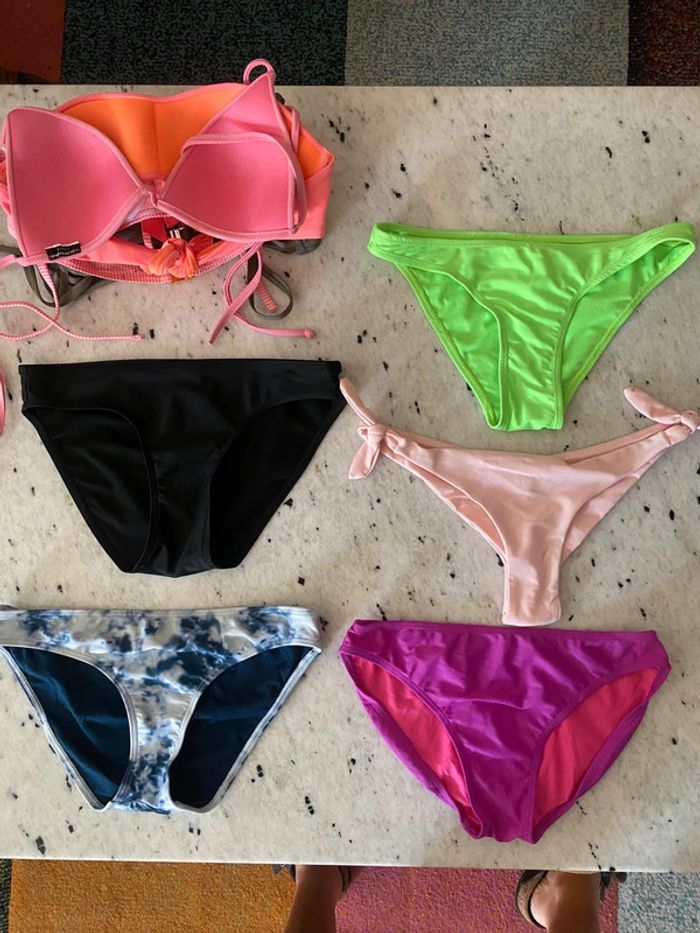 Lot maillot de bain 2 pièces S - photo numéro 6