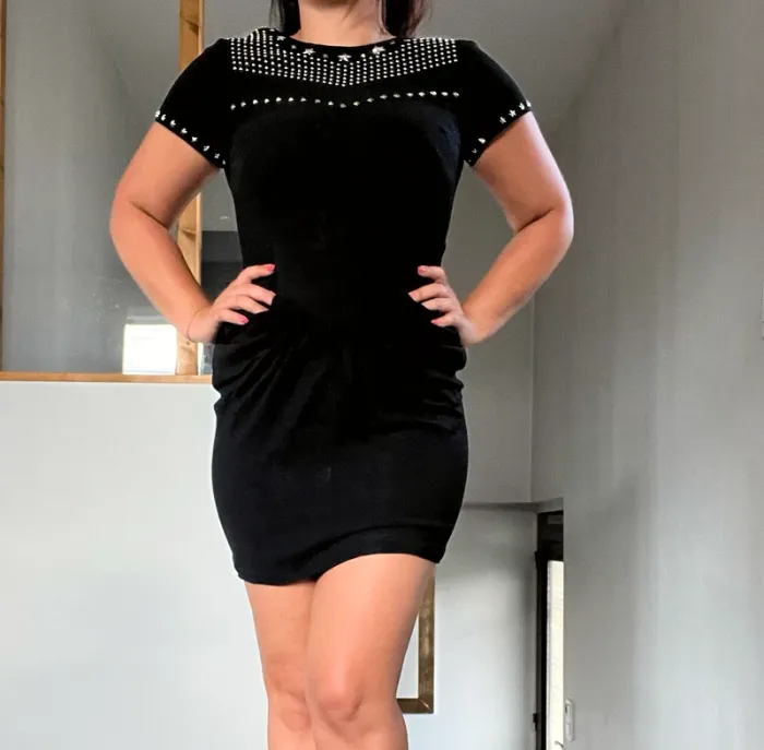 Robe noir isabel marant